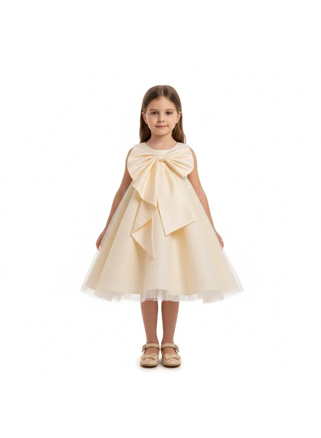 D'Daniela Bow Accent Dress
